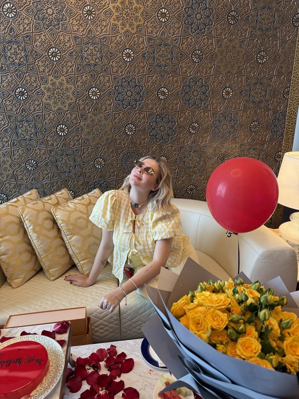 Mariya Harley lifestyle — hotel stay Raffles Doha